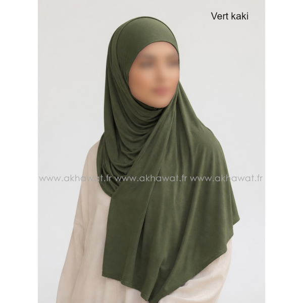 Hijab with tie band - Modal Cotton