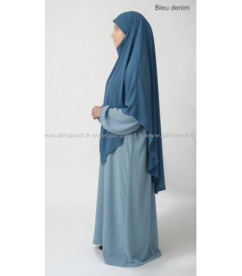 Khimar Microfibre léger - 125 cm