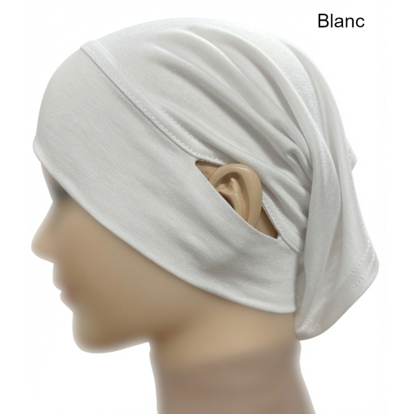 Undercap with ear hole