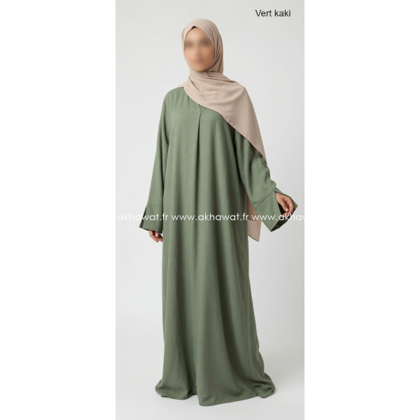 Abaya style Lin en Viscose