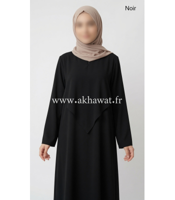 Abaya d'allaitement - Microfibre léger - El bassira