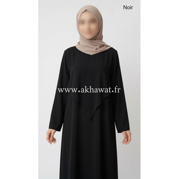 Abaya d'allaitement - Microfibre léger - El bassira