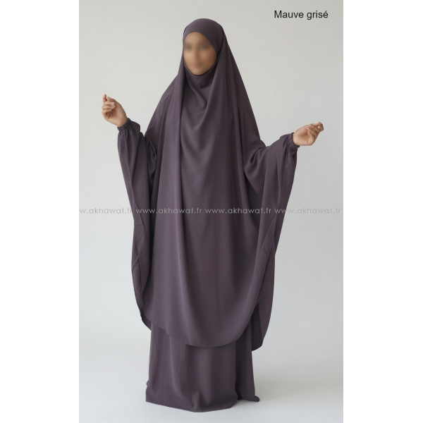 Light microfiber straight skirt Jilbab