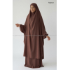 Light microfiber straight skirt Jilbab