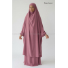 Jilbab semi-papillon Microfibre Léger
