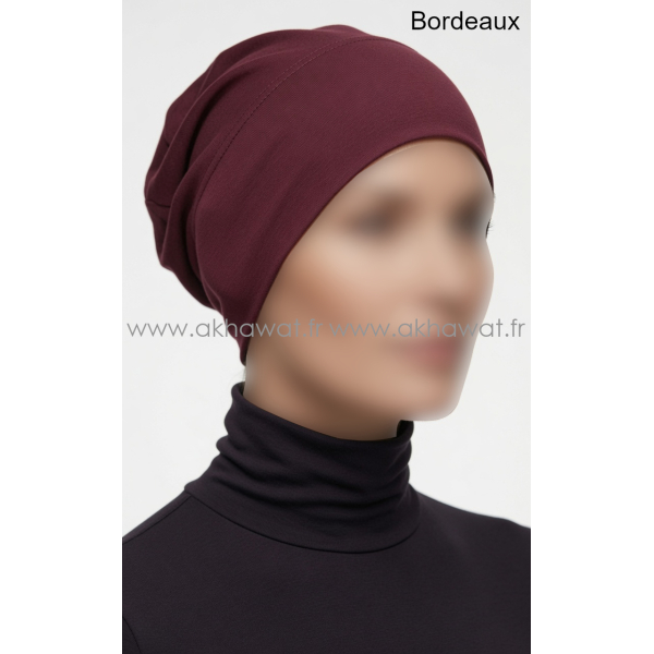 Bonnet fermé Coton