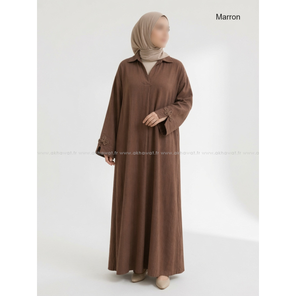 Linen & Viscose Abaya