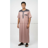 Bi-color Short sleeves Qamis