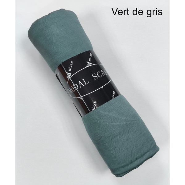 Grand Hijab en Modal Coton stretch - 185x85 cm