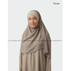 Ready to wear - Crossed hijab - Crepe & Viscose