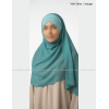 Ready to wear - Crossed hijab - Crepe & Viscose