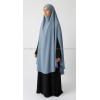 Khimar Cape avec fentes - Soie de Médine - 145 cm