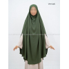 Khimar Cape avec fentes - Soie de Médine - 145 cm