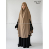 Khimar Cape avec fentes - Soie de Médine - 145 cm