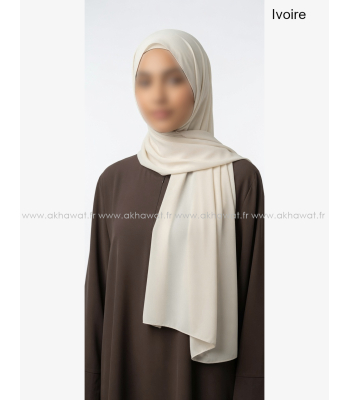 Hijab plume - 180x70 cm