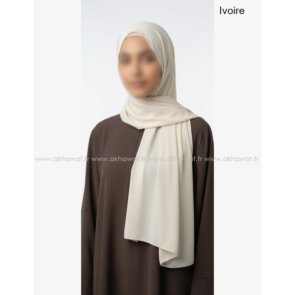 Hijab plume - 180x70 cm