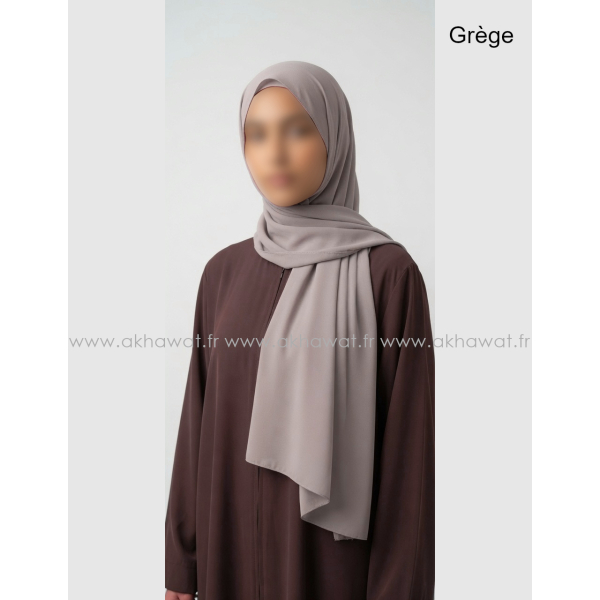 Hijab plume - 180x70 cm