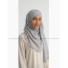 Ready to wear - Crossed hijab - Crepe & Viscose
