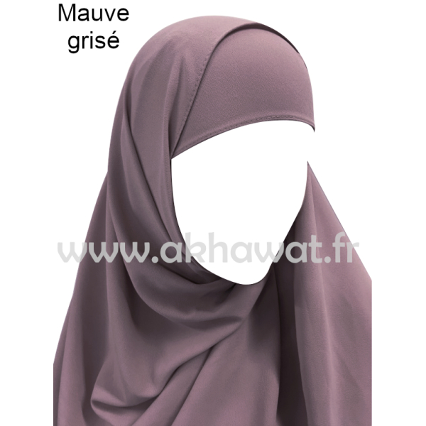 Opaque crepe Hijab - Rectangle