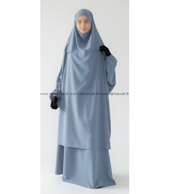 Jilbab Maternité/Portage - Microfibre Léger - El bassira