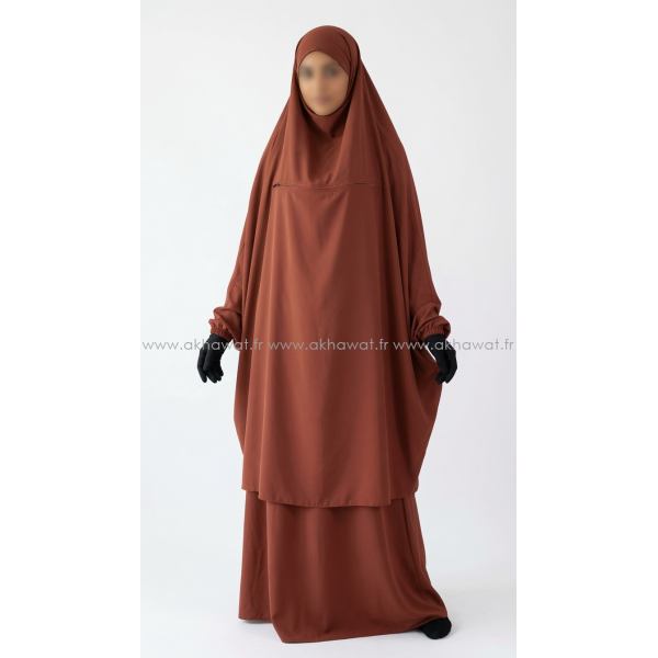Jilbab Maternité/Portage - Microfibre Léger - El bassira