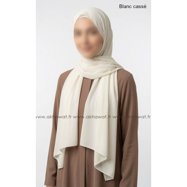 Opaque crepe Hijab - Rectangle