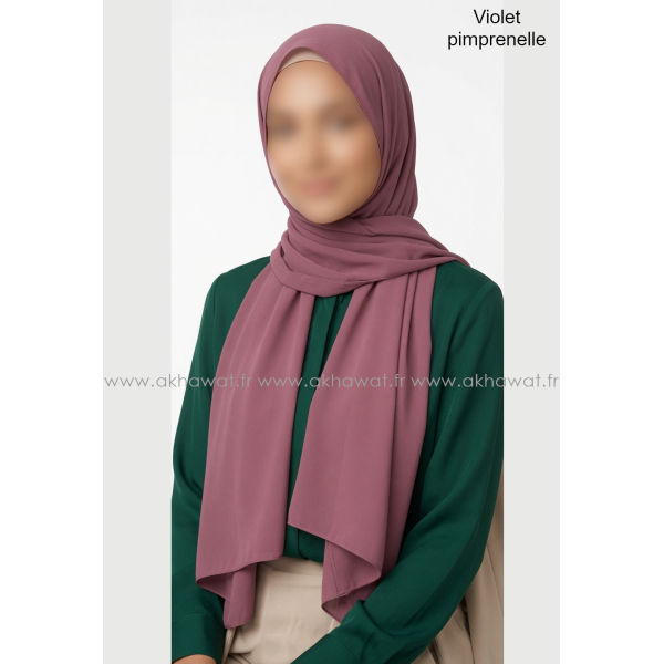 Opaque crepe Hijab - Rectangle