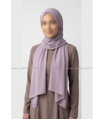 Opaque crepe Hijab - Rectangle