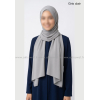 Opaque crepe Hijab - Rectangle