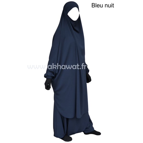 Jilbab with harem pants - Light microfiber