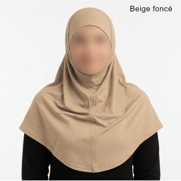 Hijab Coton 2 pièces