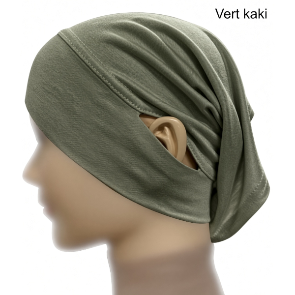 Bonnet tube avec ouvertures oreilles