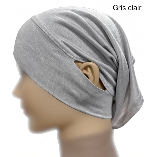 Bonnet tube avec ouvertures oreilles