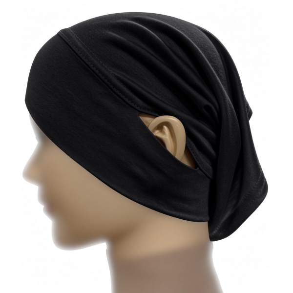 Undercap with ear hole