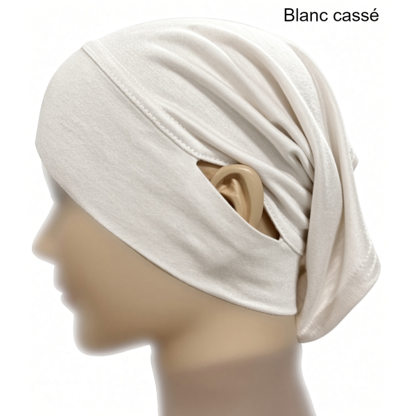 Undercap with ear hole
