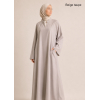Abaya ample crêpe épaisse