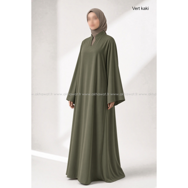 Ample abaya - Thick crepe