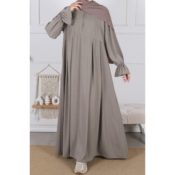 Abaya très évasée - Soie de Médine Turquie