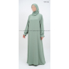 Tulip cuffs flared Abaya - Silk of Medina