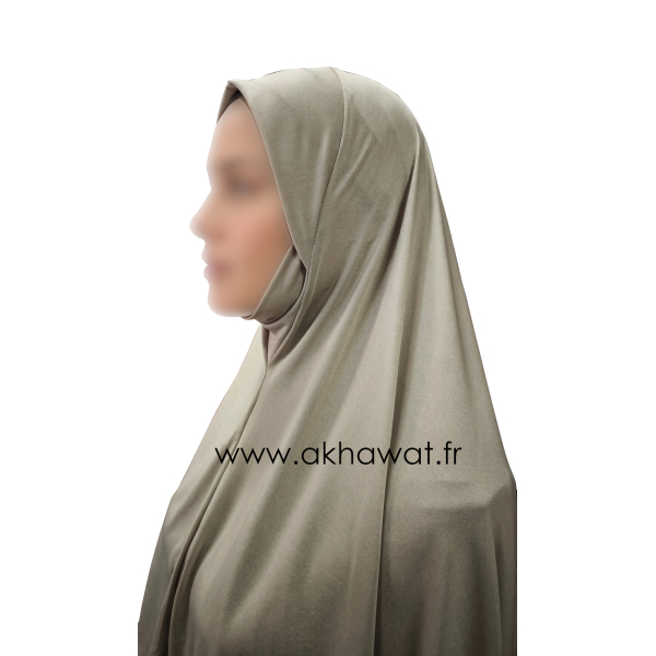 Hijab 1 pièce cache menton - Lycra
