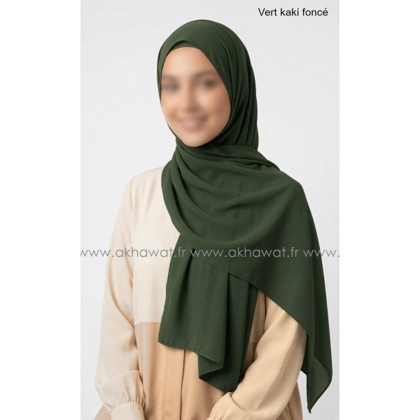Light crepe hijab - Rectangle