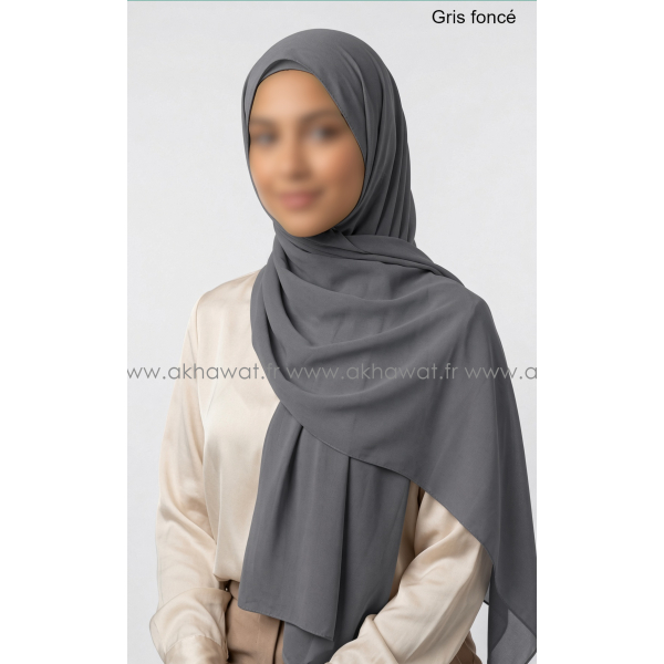 Light crepe hijab - Rectangle