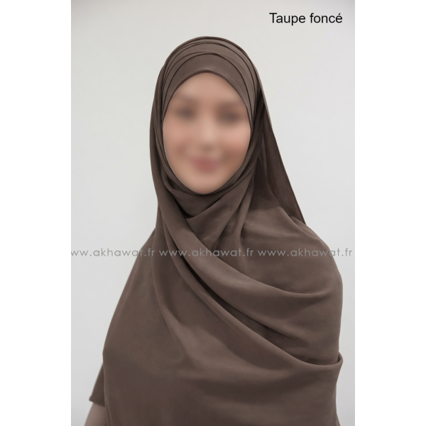 Ready to wear - pleated hijab - Crepe