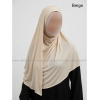 Hijab à enfiler avec ouverture pour Lunettes/Ecouteurs