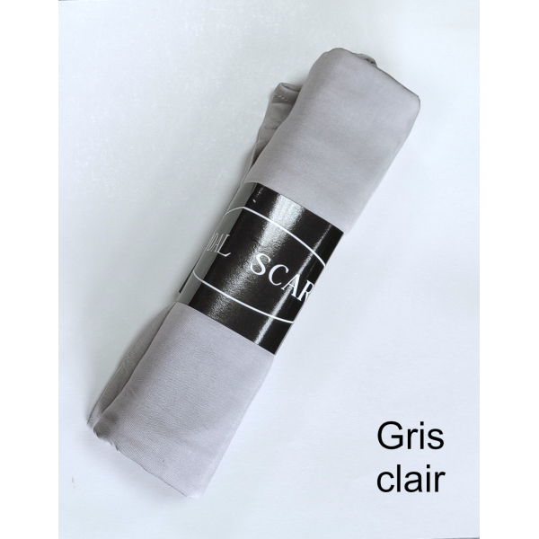 Grand Hijab en Modal Coton stretch - 185x85 cm