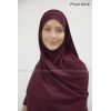 Ready to wear - pleated hijab - Crepe
