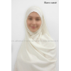 Ready to wear - pleated hijab - Crepe