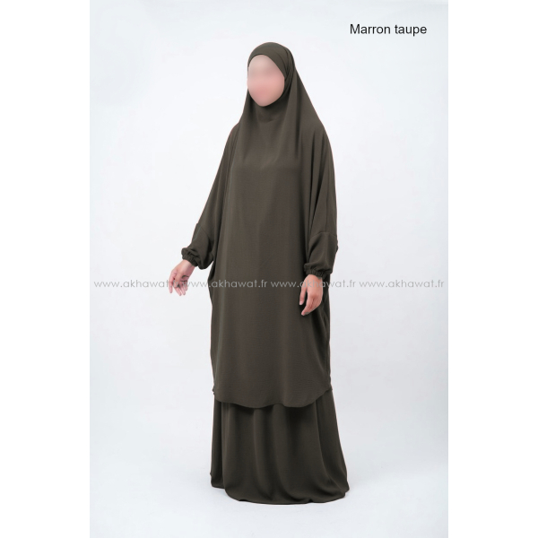 Jilbab Jazz 2 pièces jupe - El bassira