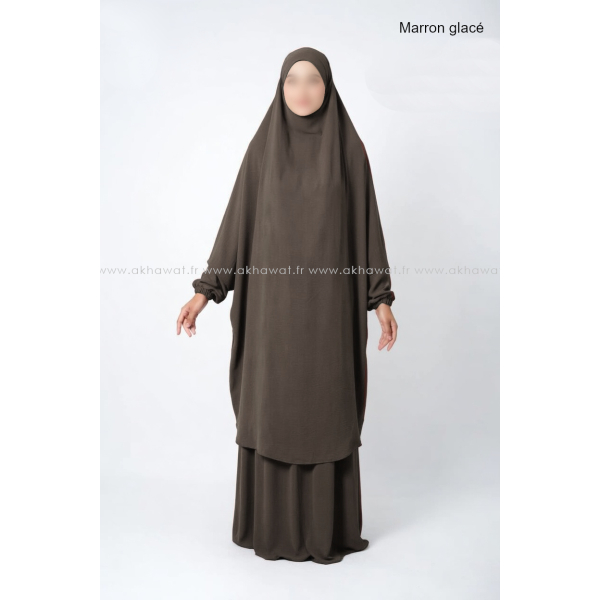 Jilbab Jazz 2 pièces jupe - El bassira