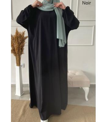 Abaya ample qualité supérieure - Soie de Médine